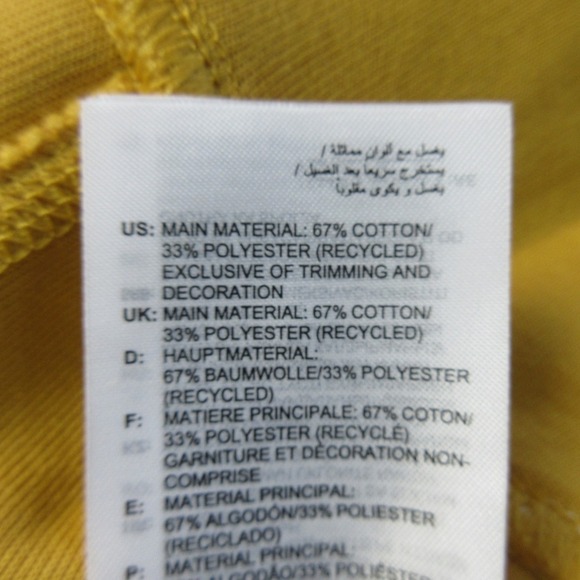 Adidas Adicross Anti 3 Putt Hoodie Sweatshirt Men XL Gold Yellow Athletic 736 - Picture 5 of 14